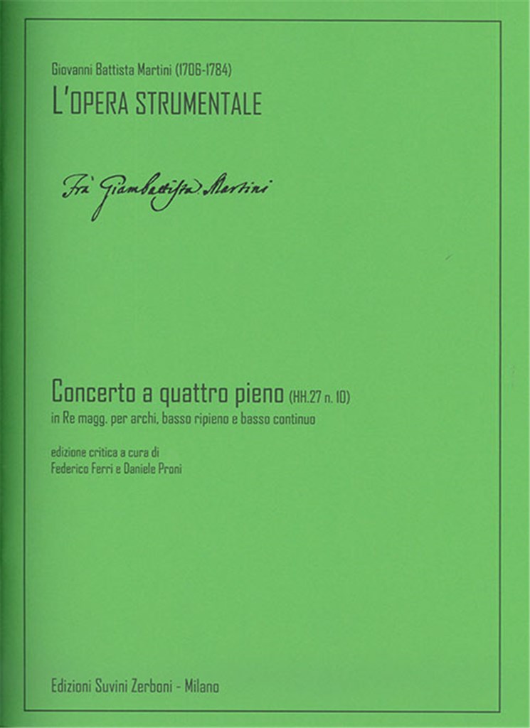 Concerto a quattro pieno (HH.27 n. 10)